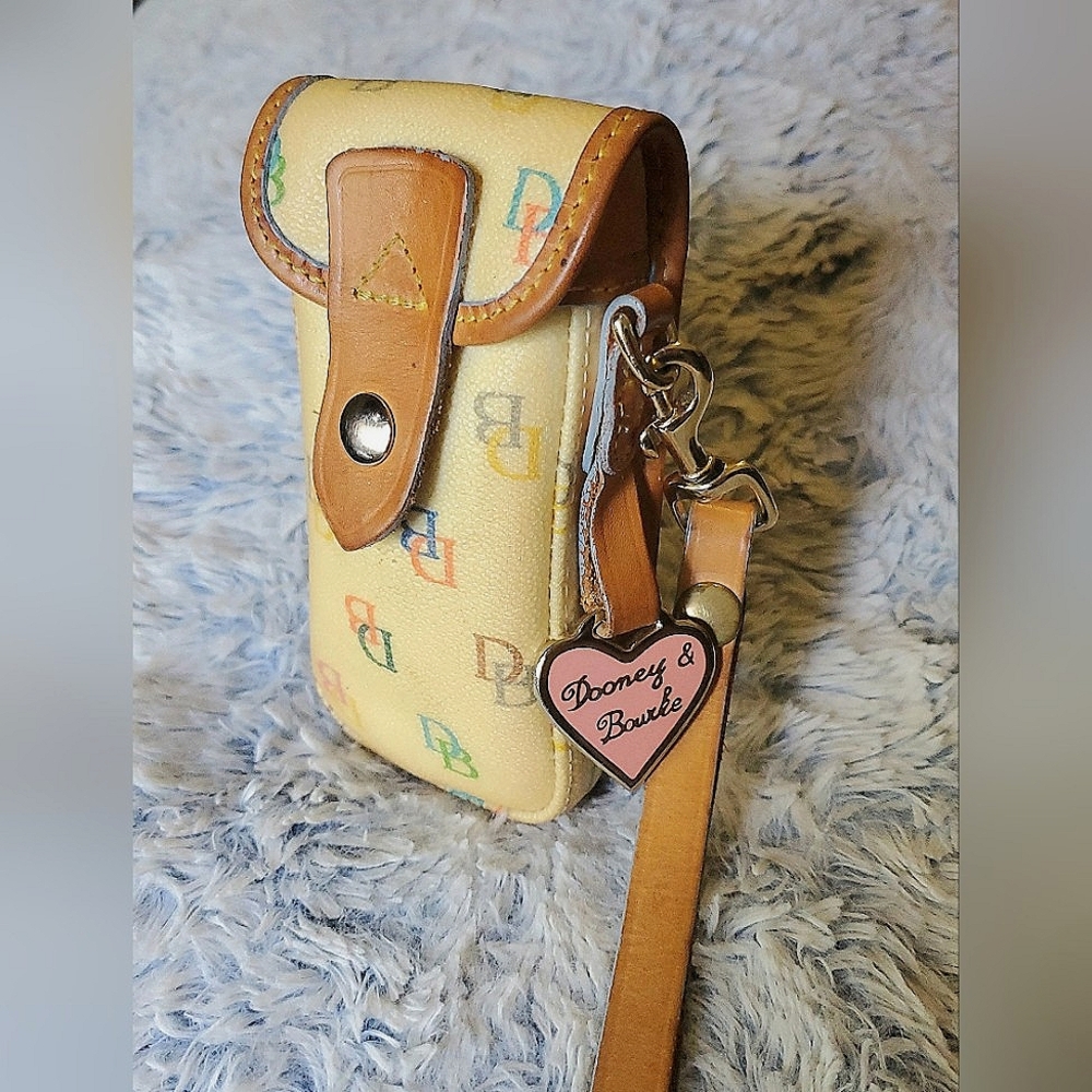 Dooney & Bourke Cell Phone Case Wristlet Pouch